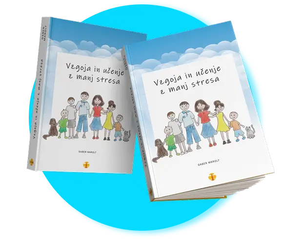 Knjiga vzgoja in učenje z majn stresa