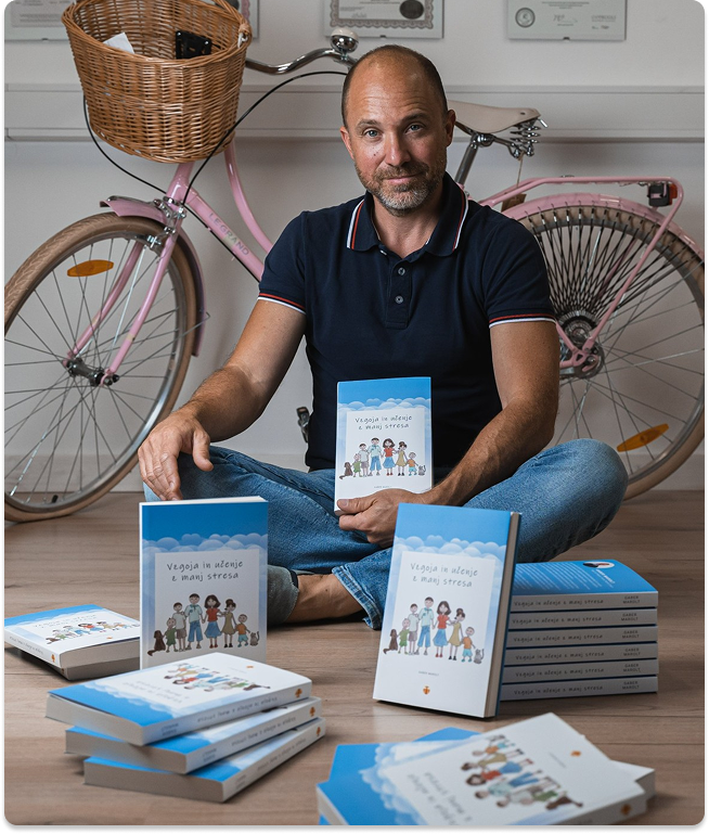 Gaber Marolt avtor knjige vzgoja in učenje z manj stresa